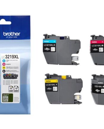 Brother Lc3219  Value Pack   Pakker   Sort  Gul  Cyan  Magenta Original Blækpatron
