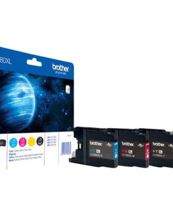 Brother Lc1280  Value Pack   Pakker Sort  Gul  Cyan  Magenta Original Blækpatron