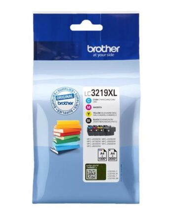 Brother Lc3219  Value Pack   Pakker   Sort  Gul  Cyan  Magenta Original Blækpatron