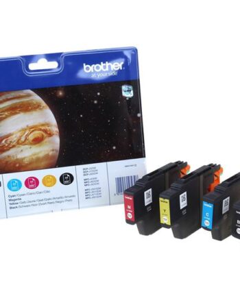 Brother Lc1240 Value Pack   Pakker Sort  Gul  Cyan  Magenta Original Blækpatron