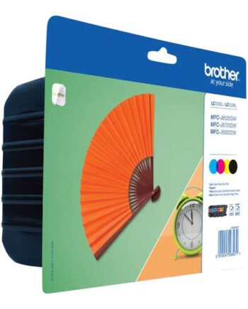 Brother Lc129  Value Pack Printerpatroner Sort  Gul  Cyan  Magenta