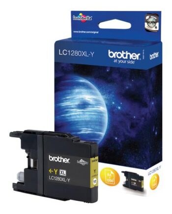 Brother Lc1280   Gul Original Blækpatron
