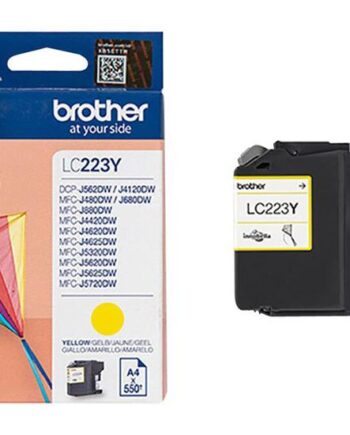 Brother Lc223y Gul Original Blækpatron