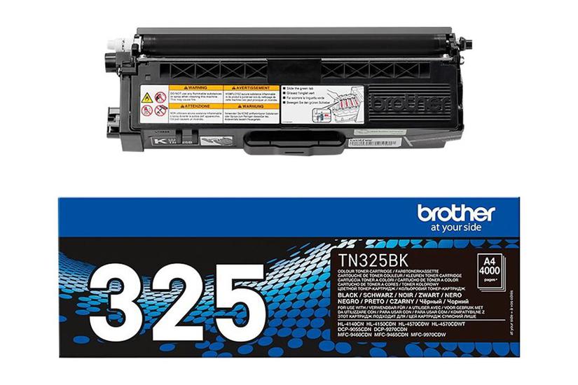 Brother Tn325bk Højtydende Sort Original Tonerpatron