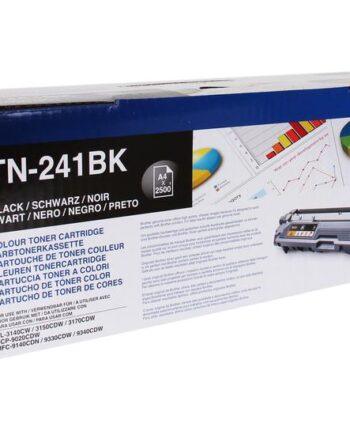 Brother Tn241bk   Pakker Sort Original Tonerpatron