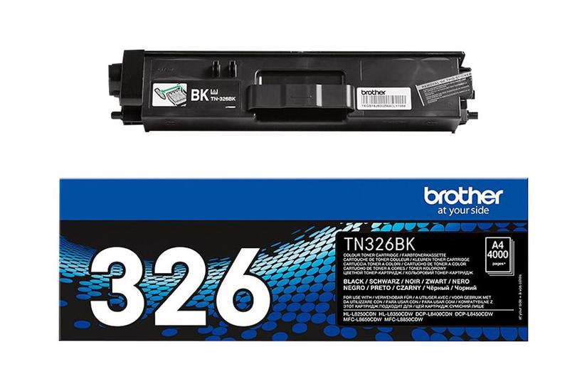 Brother Tn326bk Sort Original Tonerpatron