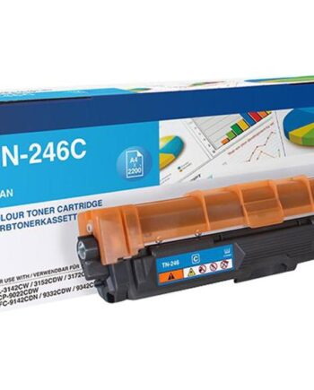 Brother Tn246c Cyan Original Tonerpatron