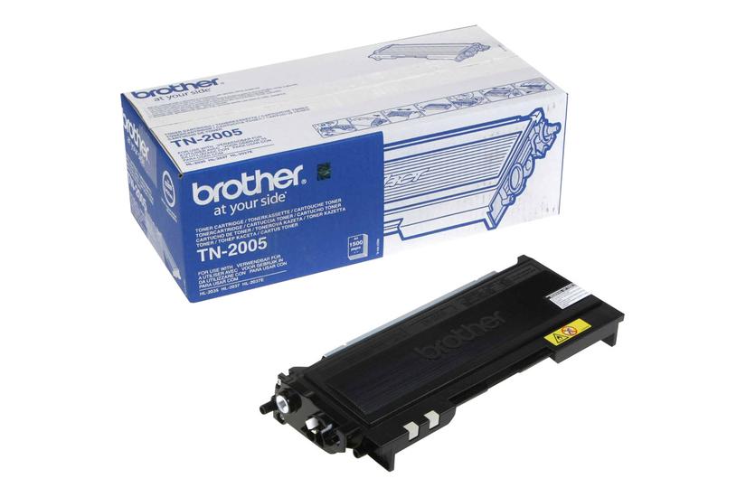 Brother Tn2005 Sort Original Tonerpatron