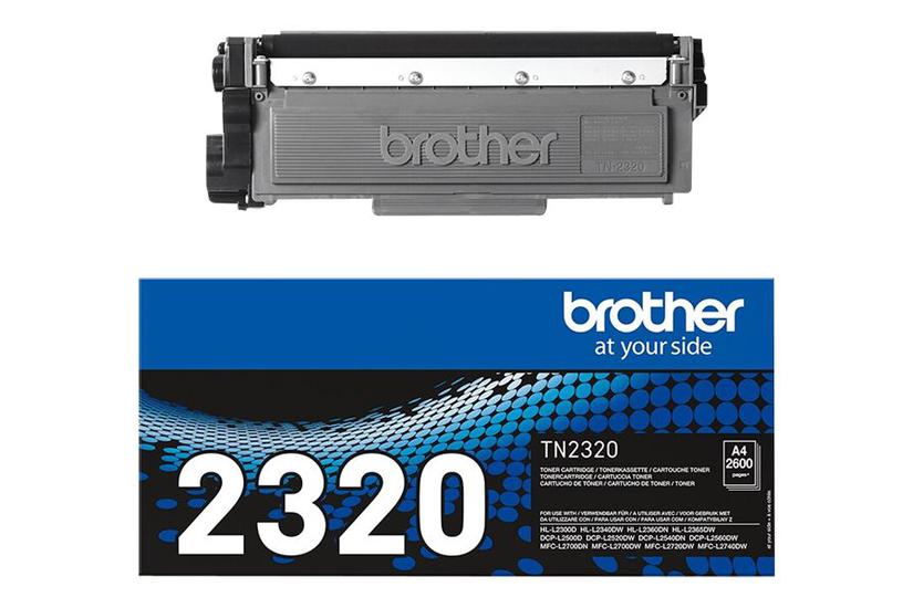 Brother Tn2320 Sort Original Tonerpatron