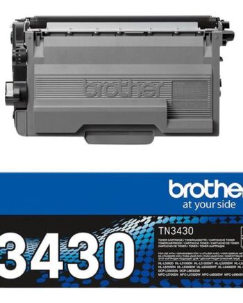 Brother Tn3430 Sort Original Tonerpatron