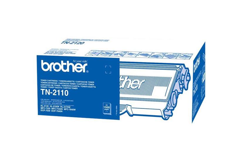 Brother Tn2110 Sort Original Tonerpatron