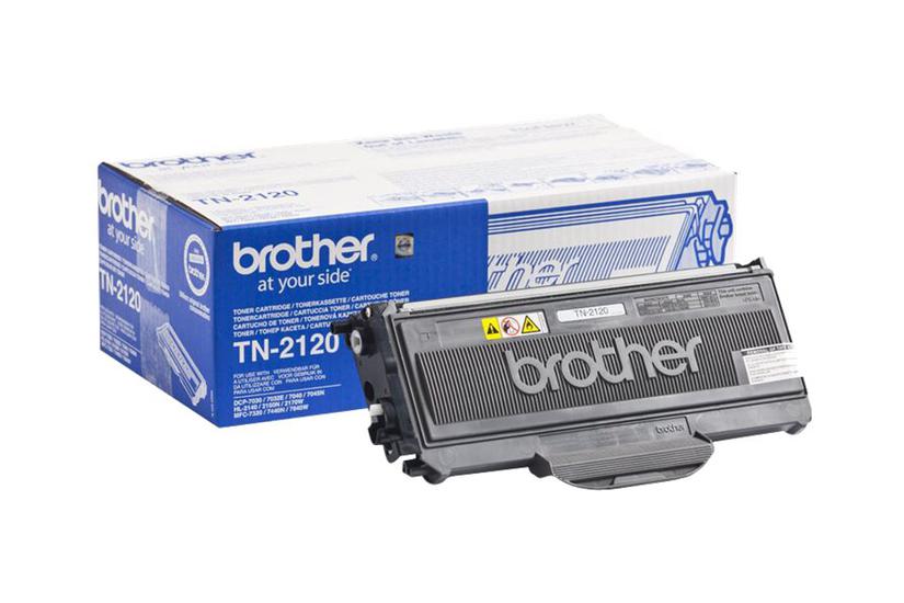 Brother Tn2120 Sort Original Tonerpatron