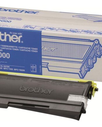 Brother Tn2000 Sort Original Tonerpatron