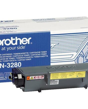 Brother Tn3280 Sort Original Tonerpatron