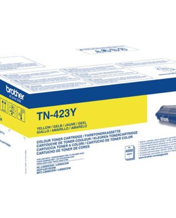 Brother Tn423y Jumbo Yield Gul Original Tonerpatron