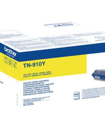Brother Tn910y Ultra Jumbo Gul Original Tonerpatron