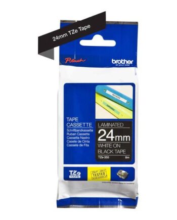 Brother Tze-355 Lamineret Bånd   Kassette    Rulle      Cm
