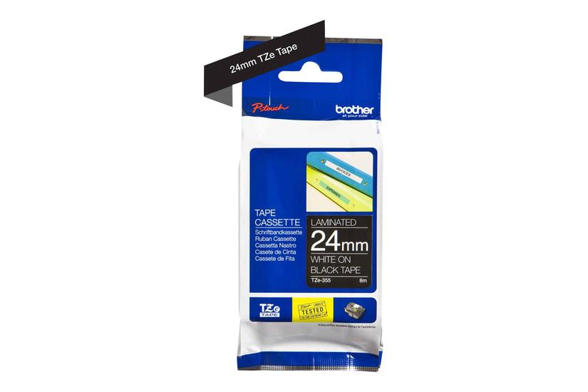Brother Tze-355 Lamineret Bånd Kassette Rulle Cm