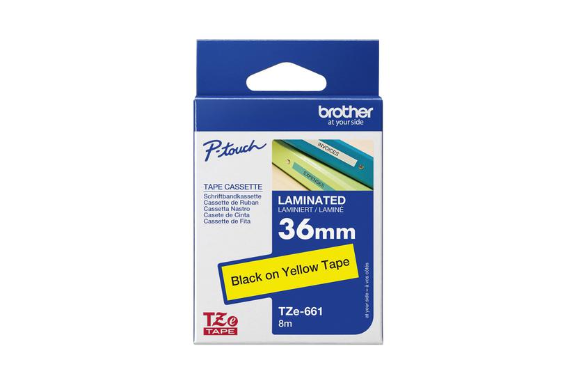Brother Tze-661 Lamineret Bånd Kassette Rulle Cm