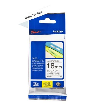 Brother Tze-241 Lamineret Bånd   Kassette    Rulle      Cm
