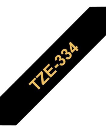 Brother Tze-334 Lamineret Bånd   Kassette    Rulle      Cm