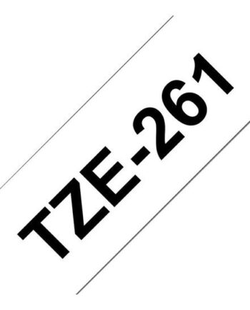 Brother Tze-261 Lamineret Bånd   Kassette    Rulle      Cm