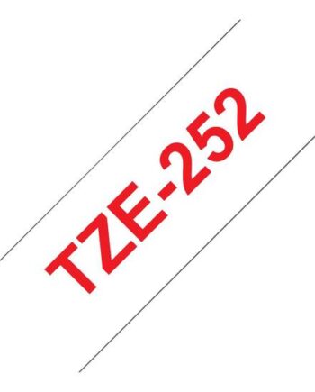 Brother Tze-252 Lamineret Bånd   Kassette    Rulle      Cm