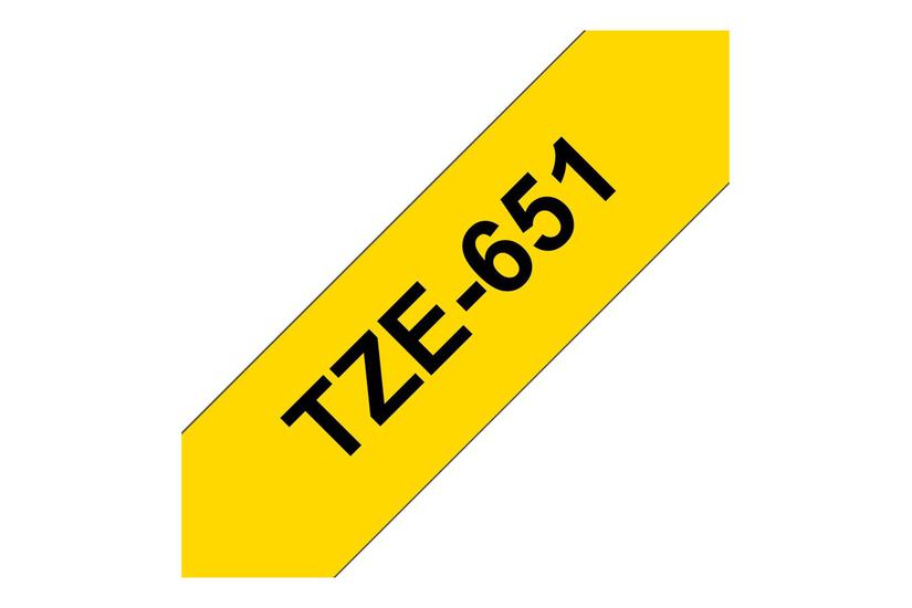 Brother Tze-651 Lamineret Bånd Kassette Rulle Cm