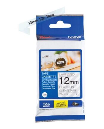 Brother Tze-131s Lamineret Bånd   Kassette    Rulle      Cm