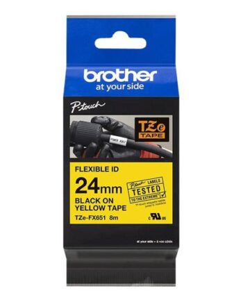 Brother Tze-fx651 Fleksibel Tape   Kassette    Rulle      Cm