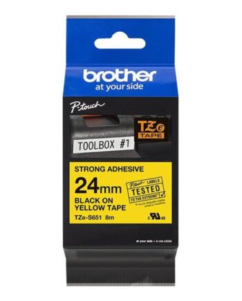 Brother Tze-s651 Lamineret Bånd   Kassette    Rulle      Cm