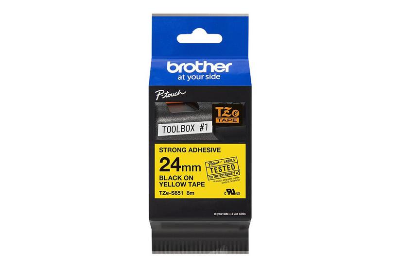 Brother Tze-s651 Lamineret Bånd Kassette Rulle Cm