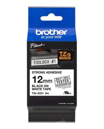 Brother Tze-s231 Lamineret Bånd   Kassette    Rulle      Cm