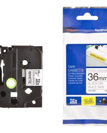 Brother Tze-s261 Lamineret Bånd   Kassette    Rulle      Cm