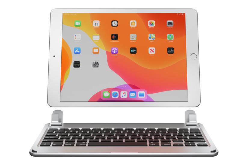Brydge 10 Tastatur Qwerty Nordisk Sølv Indgangsudstyr