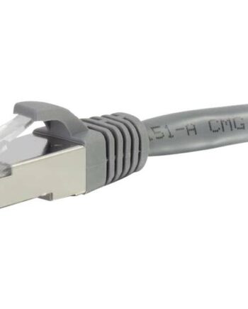 C2g Cat6a Booted Shielded  Stp  Network Patch Cable Patchkabel     Grå
