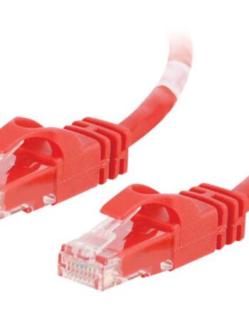 C2g Cat6 Booted Unshielded  Utp  Network Patch Cable Patchkabel     Rød