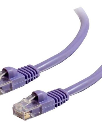 C2g Cat5e Booted Unshielded  Utp  Network Patch Cable Patchkabel       Lilla