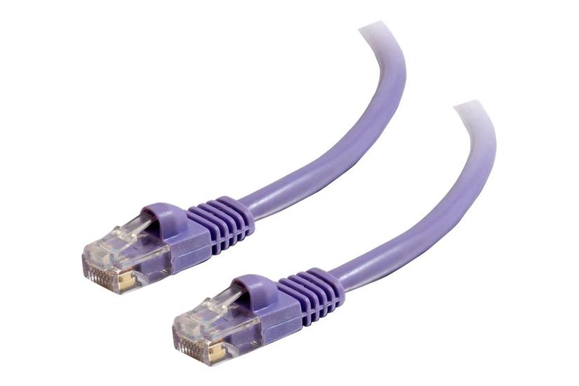 C2g Cat5e Booted Unshielded Utp Network Patch Cable Patchkabel Lilla