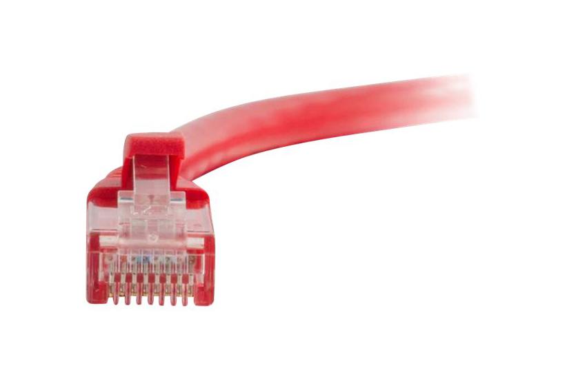 C2g Cat5e Booted Unshielded Utp Network Patch Cable Patchkabel Rød
