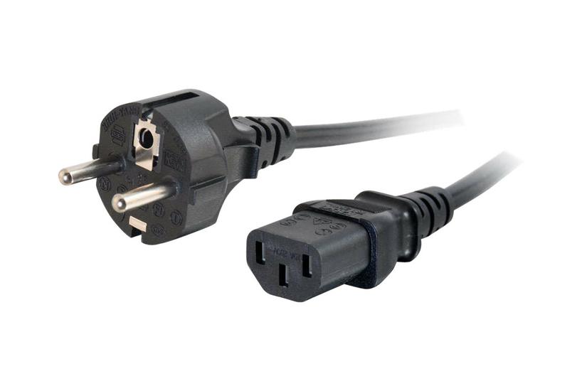 C2g Universal Power Cord Strømkabel Power Cee Til Power Iec 60320 C13 50 Cm