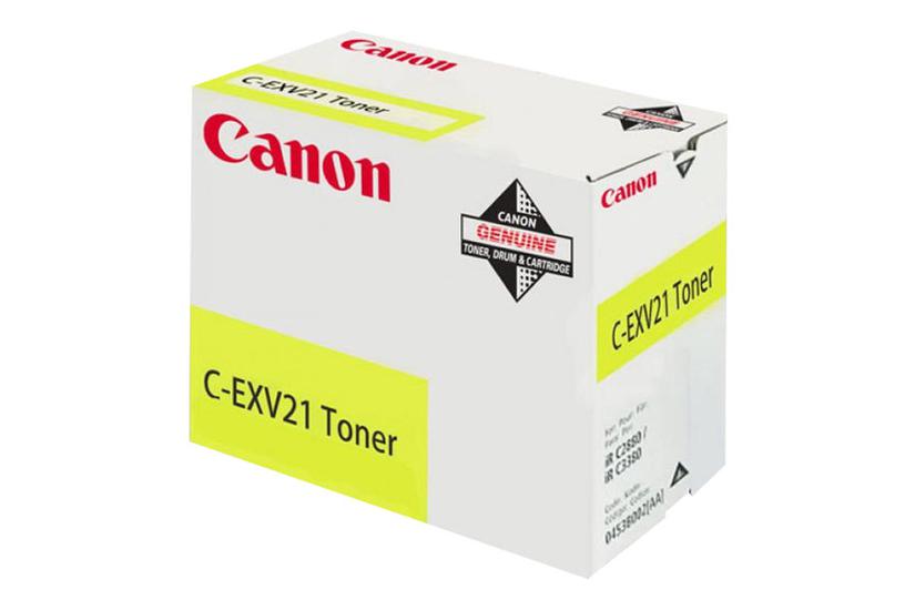 Canon -exv 21 Gul Original Tonerpatron