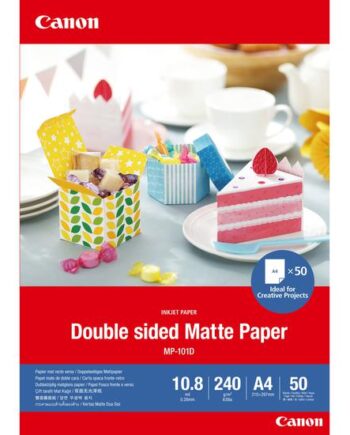 Canon Double-sided Matte Paper Mp-101d Papir Mat 50 Ark A4 240