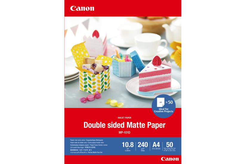 Canon Double-sided Matte Paper Mp-101d Papir Mat 50 Ark A4 240