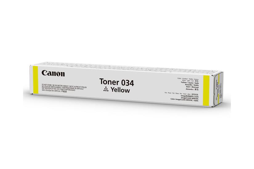 Canon 034 Gul Original Tonerpatron