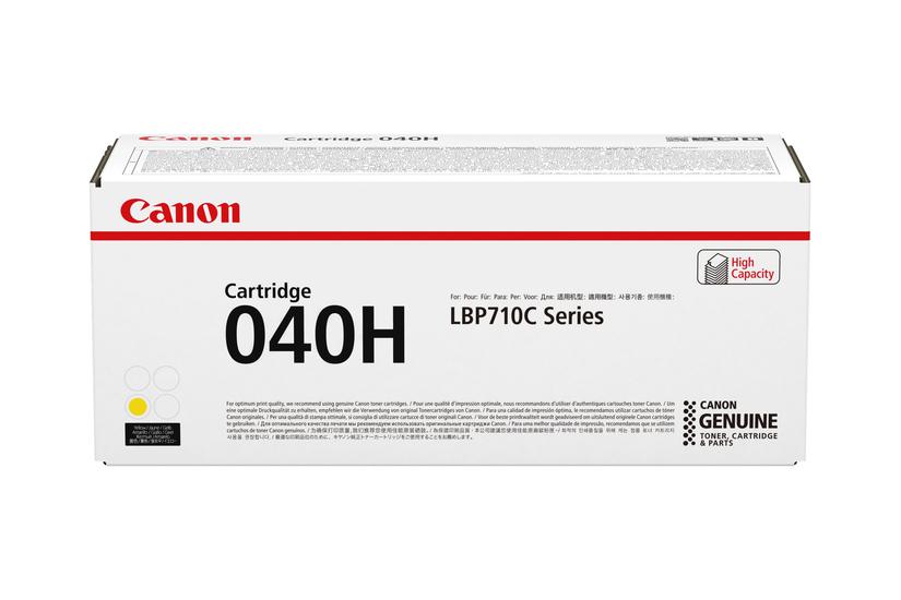 Canon 040 Høj Kapacitet Gul Original Tonerpatron