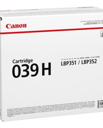 Canon 039   Sort Original Tonerpatron