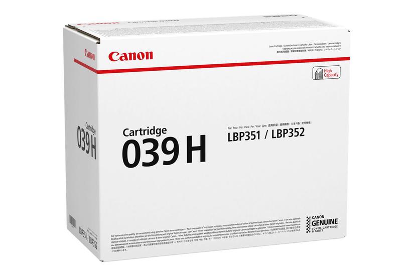 Canon 039 Sort Original Tonerpatron
