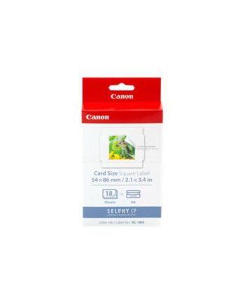 Canon Kc-18is   Kassette Og Papirsæt Til Print-bånd