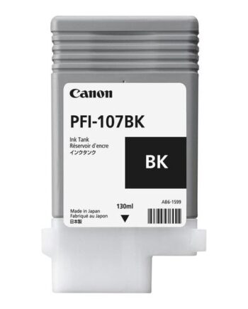 Canon Pfi-107 Bk Foto-sort Original Blækbeholder